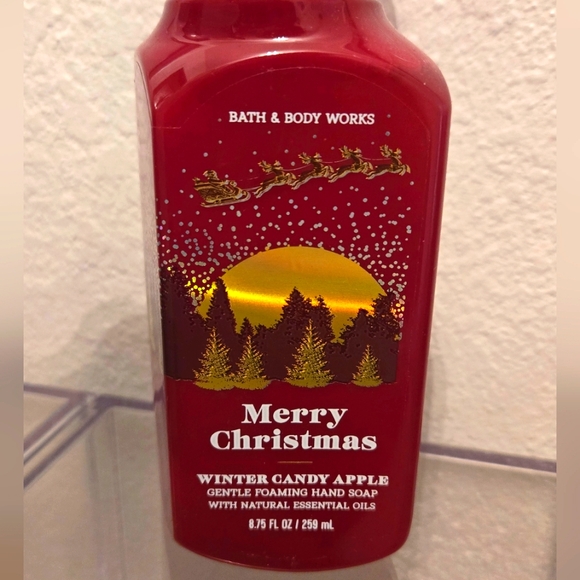 Let it Snow, Tree Farm, Winter Candy Apple 🍎 BBW  Foaming Handsoaps - Picture 6 of 8
